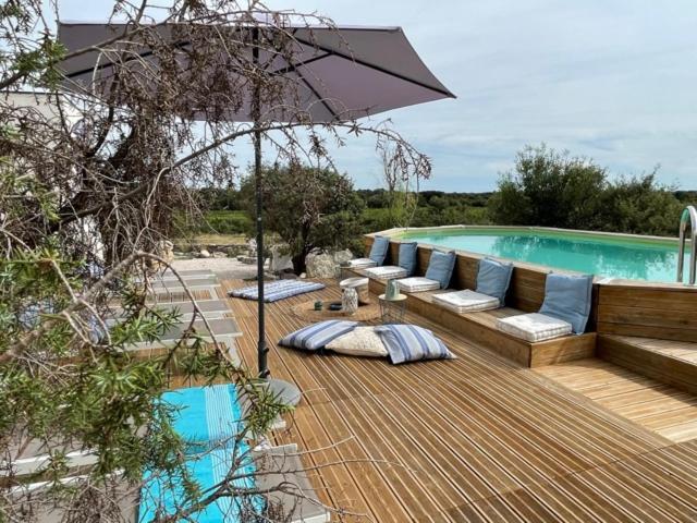 Cazevieille Le Domaine Du Cade-Gites D'Exception 4Etoiles "La Villa Du Cade" מראה חיצוני תמונה